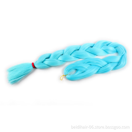 Wholesale 82inch 165g Jumbo Braids Expression Braiding Hair Ultra Ez Crochet Synthetic Yaki Prestretched Perm Easy Braid 41inch